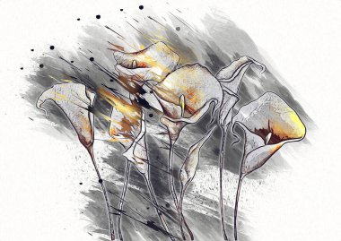 Resim resimli klasik arkaplan