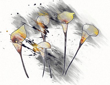 Resim resimli klasik arkaplan