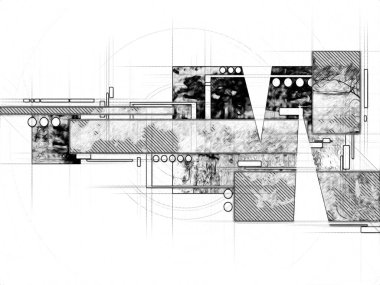 soyut renk tasarımı sanat illüstrasyonu