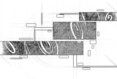 soyut renk tasarımı sanat illüstrasyonu