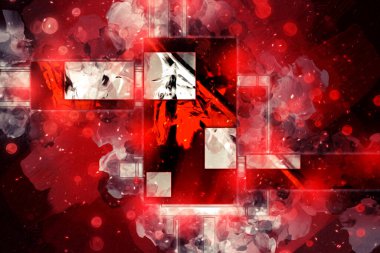 soyut renk tasarımı sanat illüstrasyonu