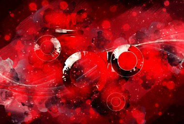 soyut renk tasarımı sanat illüstrasyonu