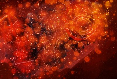 Afrikalı etnik retro-klasik illüstrasyon