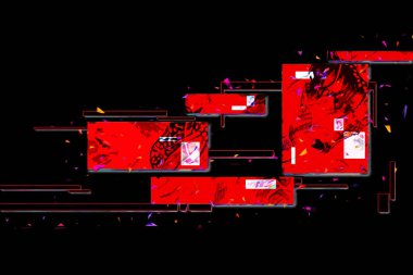 soyut renk tasarımı sanat illüstrasyonu