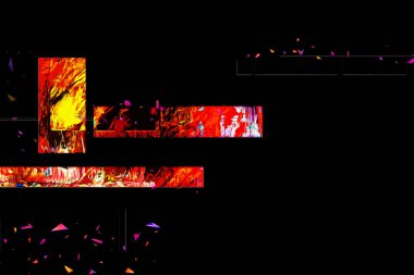 soyut renk tasarımı sanat illüstrasyonu