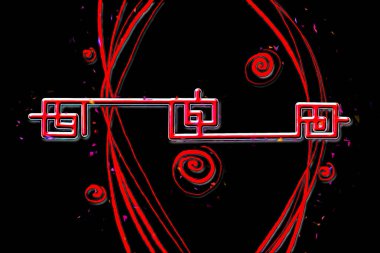 soyut renk tasarımı sanat illüstrasyonu