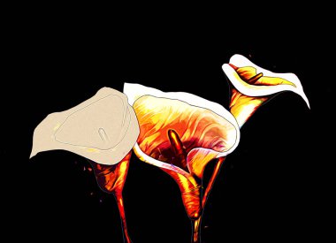 Resim resimli klasik arkaplan