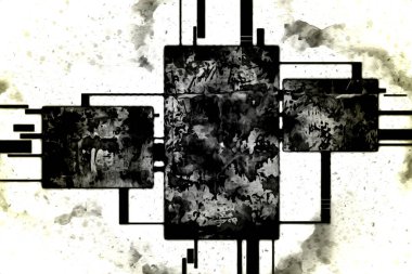 soyut renk tasarımı sanat illüstrasyonu