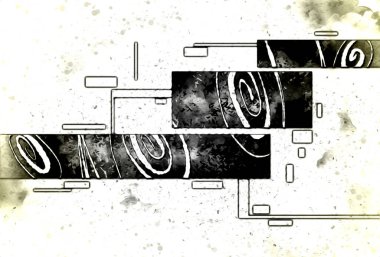 soyut renk tasarımı sanat illüstrasyonu