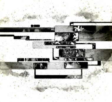 soyut renk tasarımı sanat illüstrasyonu