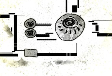 soyut renk tasarımı sanat illüstrasyonu