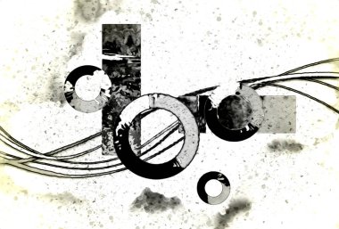 soyut renk tasarımı sanat illüstrasyonu