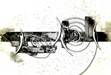 soyut renk tasarımı sanat illüstrasyonu