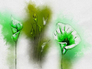 Resim resimli klasik arkaplan