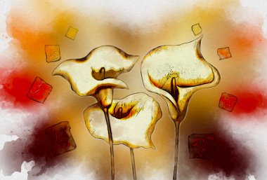 Resim resimli klasik arkaplan