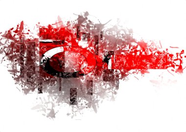 soyut renk tasarımı sanat illüstrasyonu