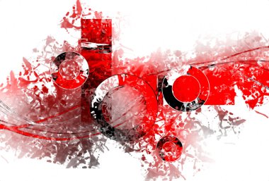 soyut renk tasarımı sanat illüstrasyonu