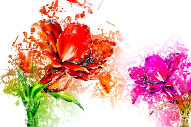 Resim resimli klasik arkaplan