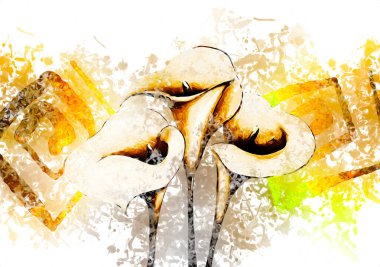 Resim resimli klasik arkaplan