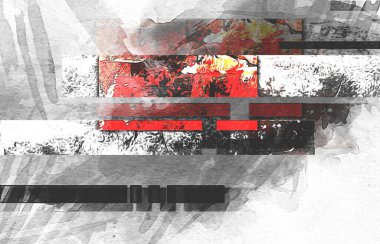 soyut renk tasarımı sanat illüstrasyonu