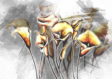 Resim resimli klasik arkaplan