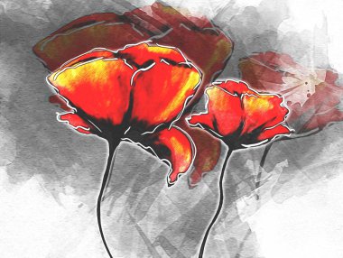 Resim resimli klasik arkaplan