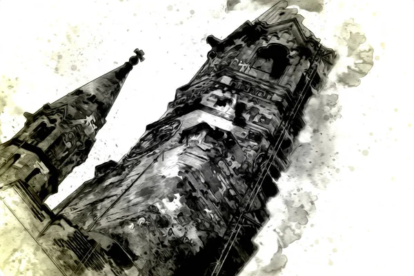 Berlin sanat eskizi çizimi eğlenceli tasarım antika retro