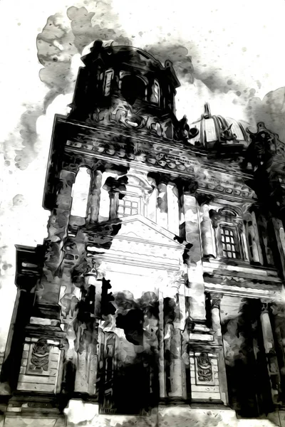 Berlin sanat eskizi çizimi eğlenceli tasarım antika retro