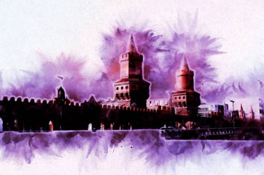 Berlin sanat eskizi çizimi eğlenceli tasarım antika retro