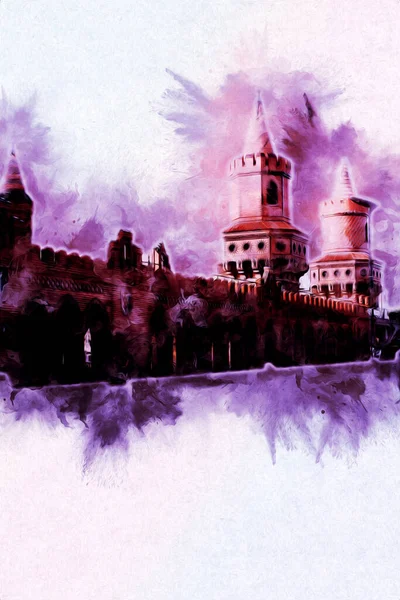 Berlin sanat eskizi çizimi eğlenceli tasarım antika retro