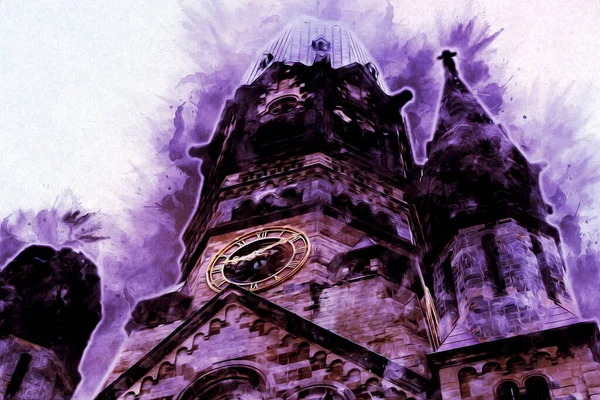 Berlin sanat eskizi çizimi eğlenceli tasarım antika retro