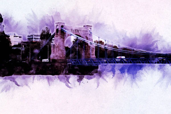 Wroclaw City Poland antika sanat eskizi çizimi