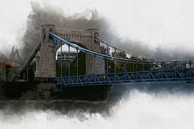 Wroclaw City Poland antika sanat eskizi çizimi