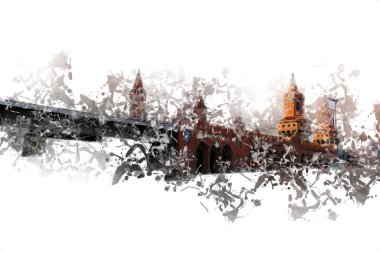 Berlin sanat eskizi çizimi eğlenceli tasarım antika retro