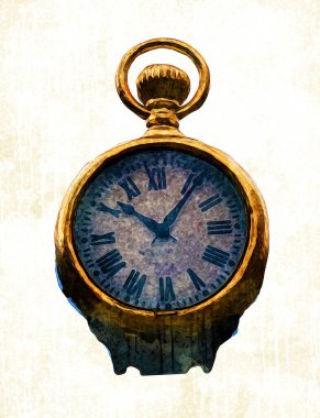 Eski antika klasik saatlerin eski kağıt arka plandaki tuşları.