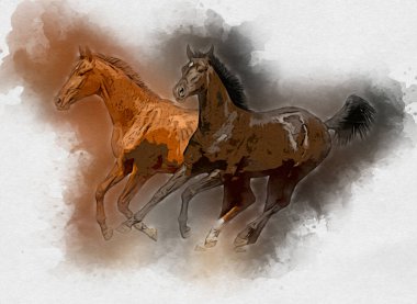 Renkli at resmi grunge resmi