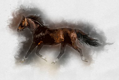 Renkli at resmi grunge resmi