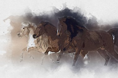 Renkli at resmi grunge resmi