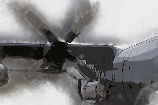 Иллюстрационное искусство реактивных истребителей США