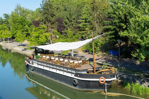 Timisoara Rumänien September 2020 Tag Nacht Szene Restaurant Bar Und — Stockfoto