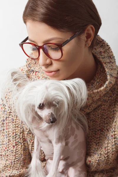 Concepto Mejores Novias Joven Hermosa Dama Con Maquillaje Natural Con — Foto de Stock