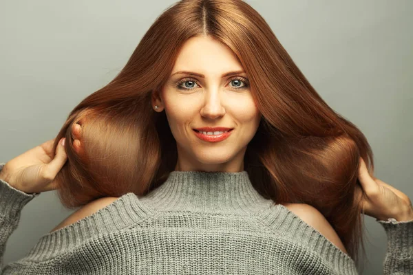 Girl Next Door, My fair lady, One Million Dollars Smile concept. — Stock Photo, Image