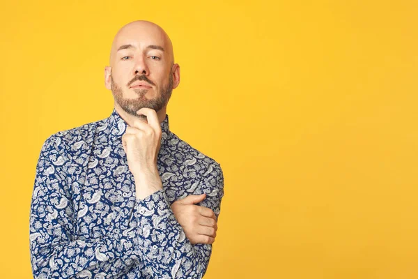 Fabulous at any age. Portrait of 40-year-old man standing — Stock Photo, Image