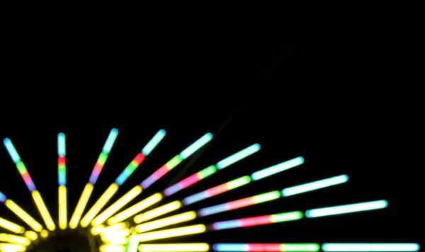 Žárovka Výzdobou Chrám Noci Elektrické Světlo Noční Době Pro Pozadí — Stock fotografie