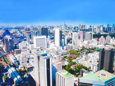 bangkok, bangkok Tayland, cityscape Bangkok bangkok şehir güzel gökyüzü ile Cityscape