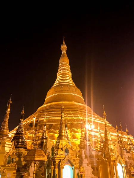 Šwedagon Pagoda Yangon Myanmar Barma Chrám Šwedagon Pagoda Yangonu Myanmar — Stock fotografie