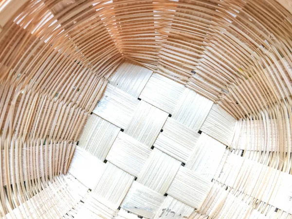 Абстрактне Ткацтво Бамбукової Текстури Фон Ткацтво Бамбука Вид Зверху Дерев — стокове фото