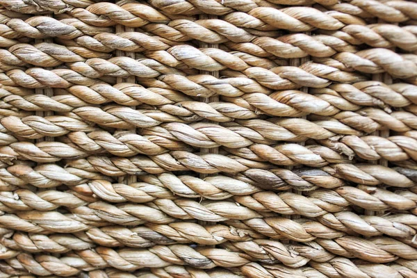 Rotan Textuur Voor Achtergrond Geweven Rotan Met Natuurlijke Patronen Geweven — Stockfoto