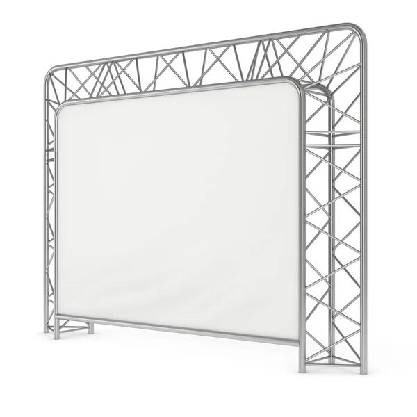 Stål balk element banner fackverkskonstruktion — Stockfoto