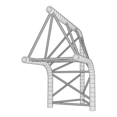 Kafes kiriş öğesi